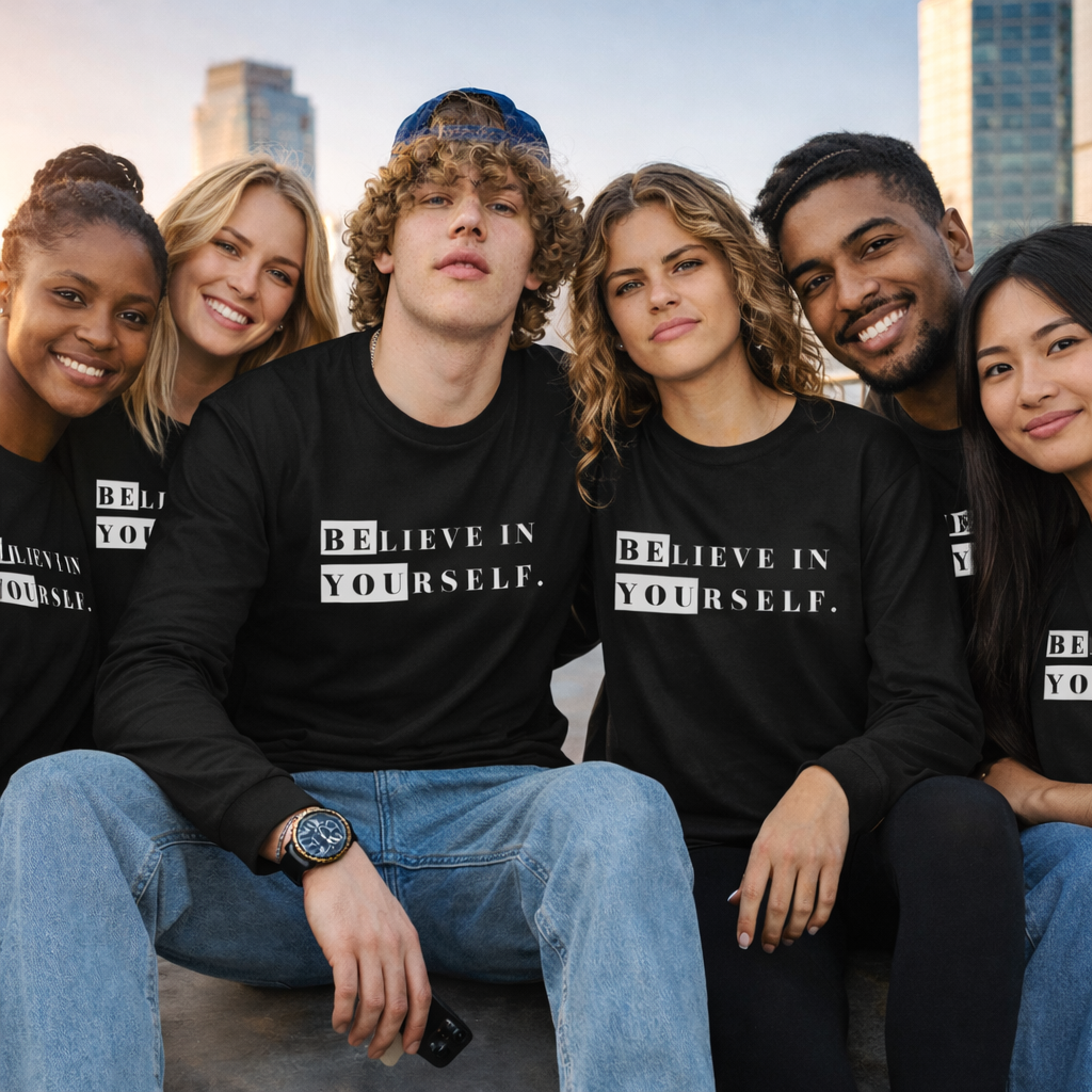 Unisex Believe Long Sleeve Tee