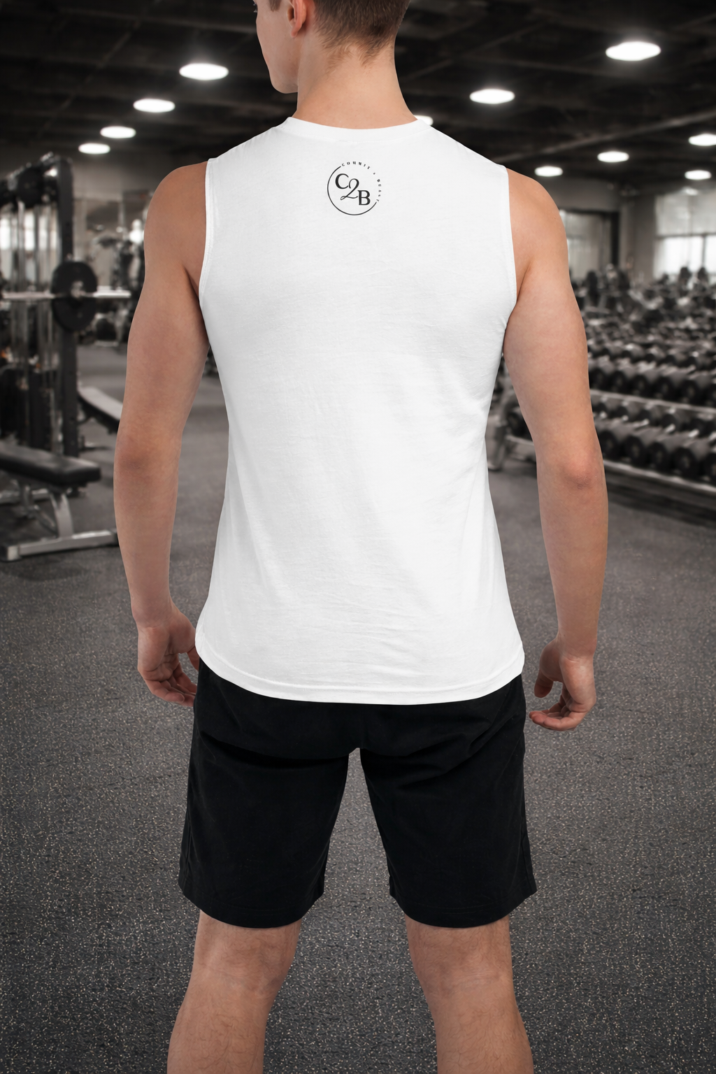 Keep the Faith Unisex White Muscle Shirt